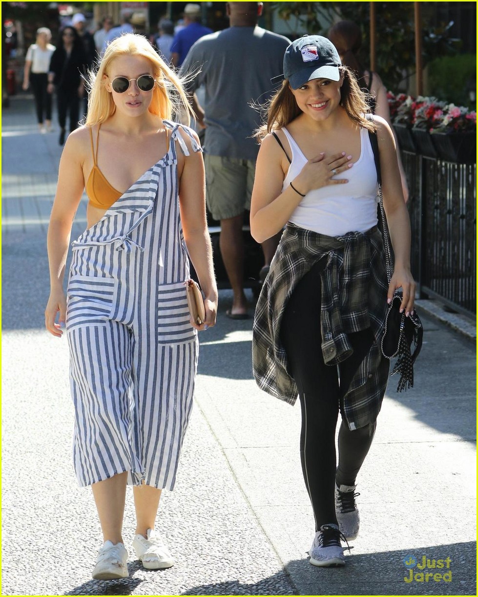 Mitchell Hope & Girlfriend Tayla Audrey Hang With Sarah Jeffery in Vancouver