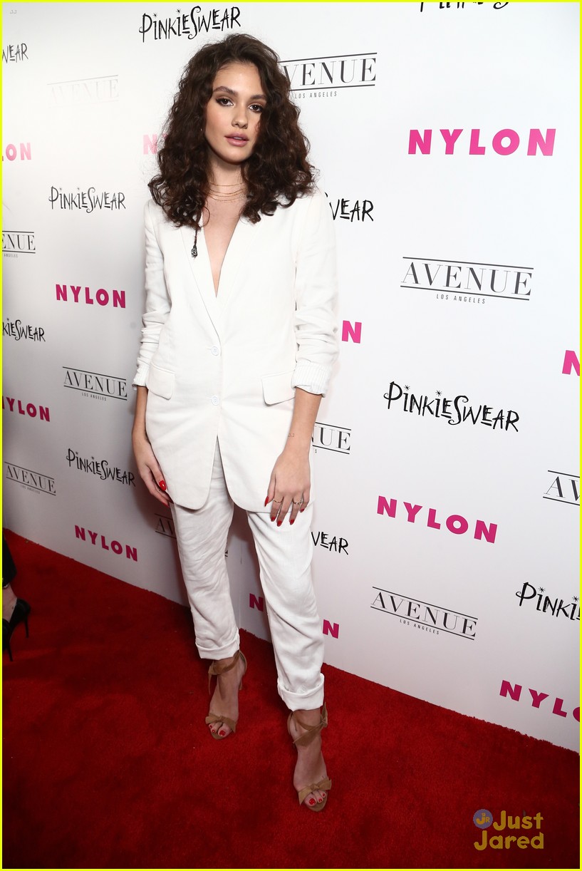 Paris Berelc & Jack Griffo Kiss Inside Nylon's 2018 Young Hollywood Party