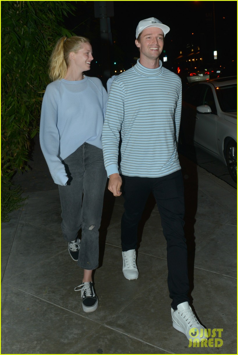 Patrick Schwarzenegger & Abby Champion Make a Cute Couple at Dinner!