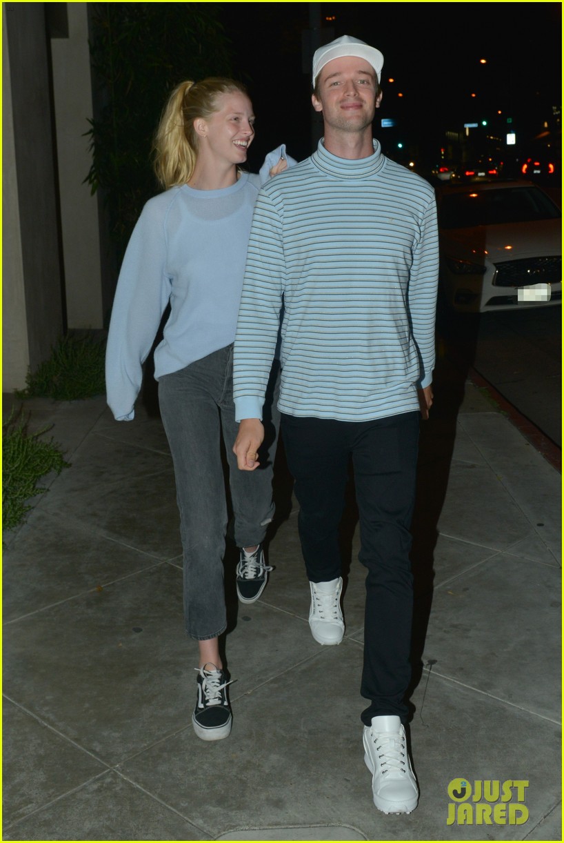 Patrick Schwarzenegger & Abby Champion Make a Cute Couple at Dinner!