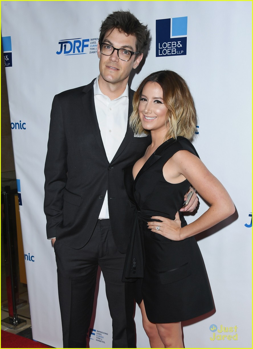 Ashley Tisdale & Husband Christopher French Couple Up For JDRF's Imagine Gala
