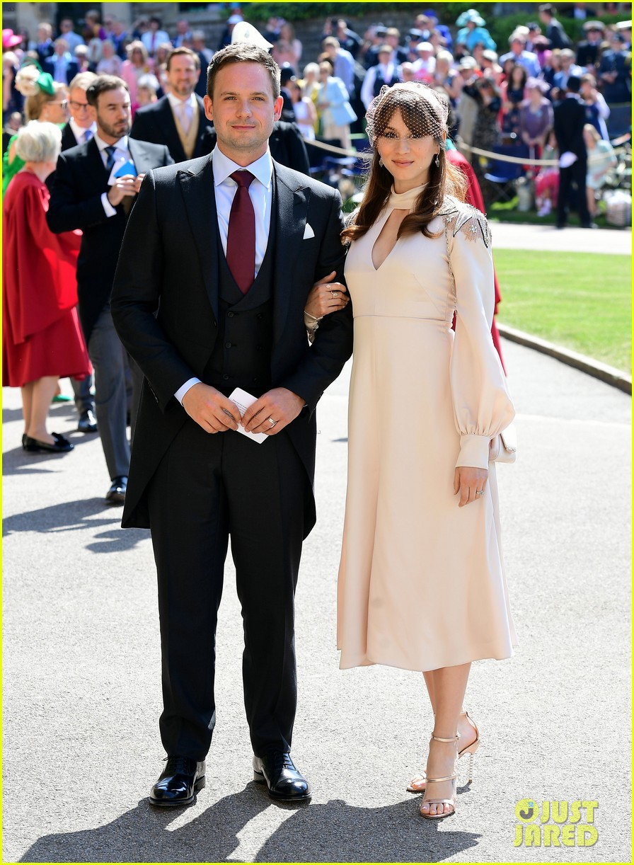 Troian Bellisario Attends Royal Wedding with Husband Patrick J. Adams!
