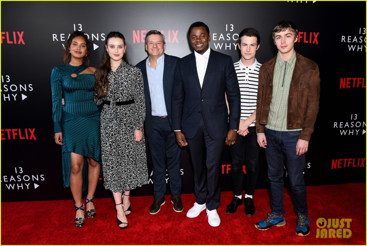 Katherine Langford & Dylan Minnette Join '13 Reasons Why Cast' For Netflix Event