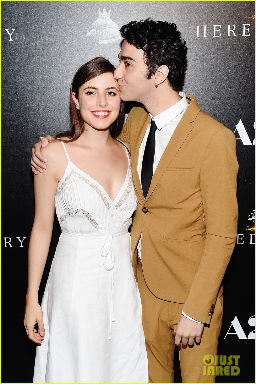 Alex Wolff Gets Family Support at 'Hereditary' Screening