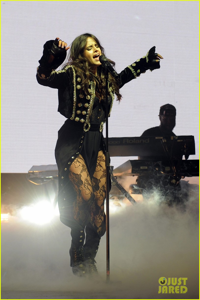 Camila Cabello Jams Out on Stage in London!