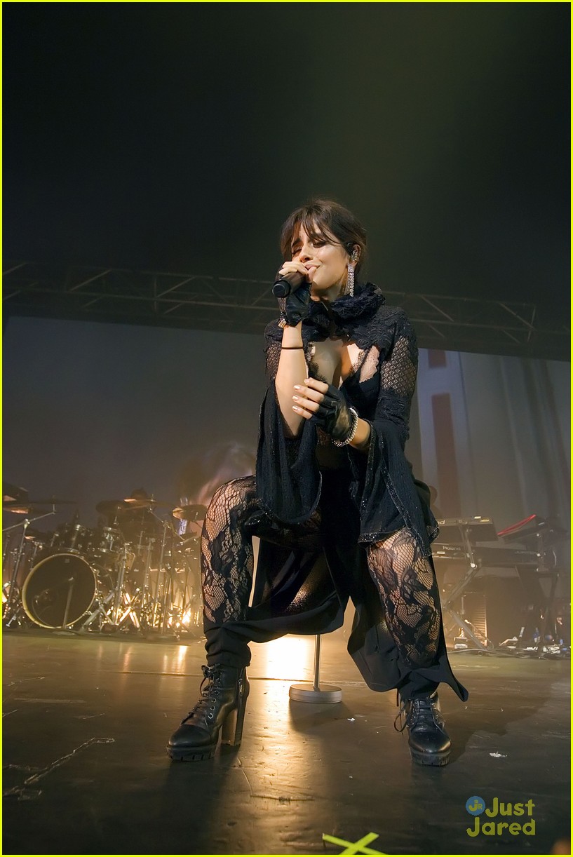 Camila Cabello Celebrates Making Music History During Glasgow Concert