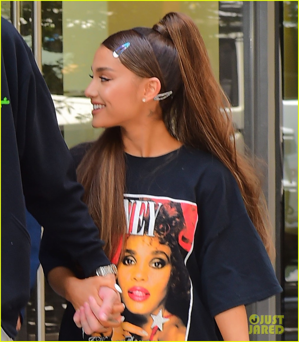Ariana Grande Enjoys a Pre-Birthday Lunch with Pete Davidson
