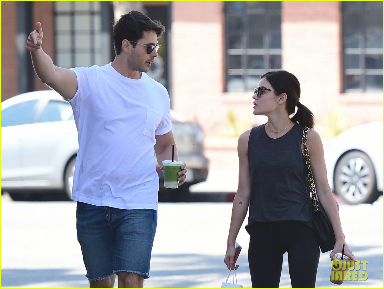 Lucy Hale & Jayson Blair Get In Sibling Bonding Time