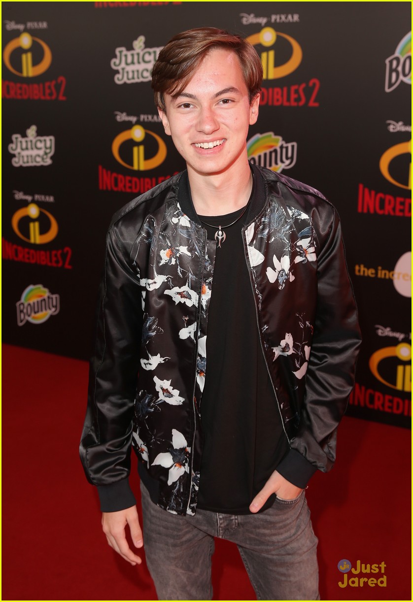 Milo Manheim & Holiday Kriegel Make It A Date Night at 'Incredibles 2' Premiere
