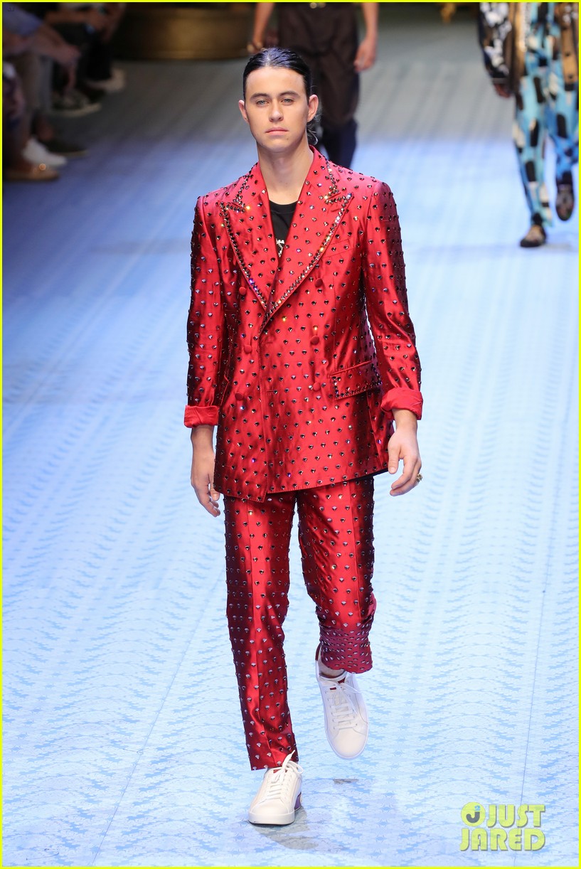 Cameron Dallas & Nash Grier Walk The Runway In Dolce&Gabbana Fashion Show