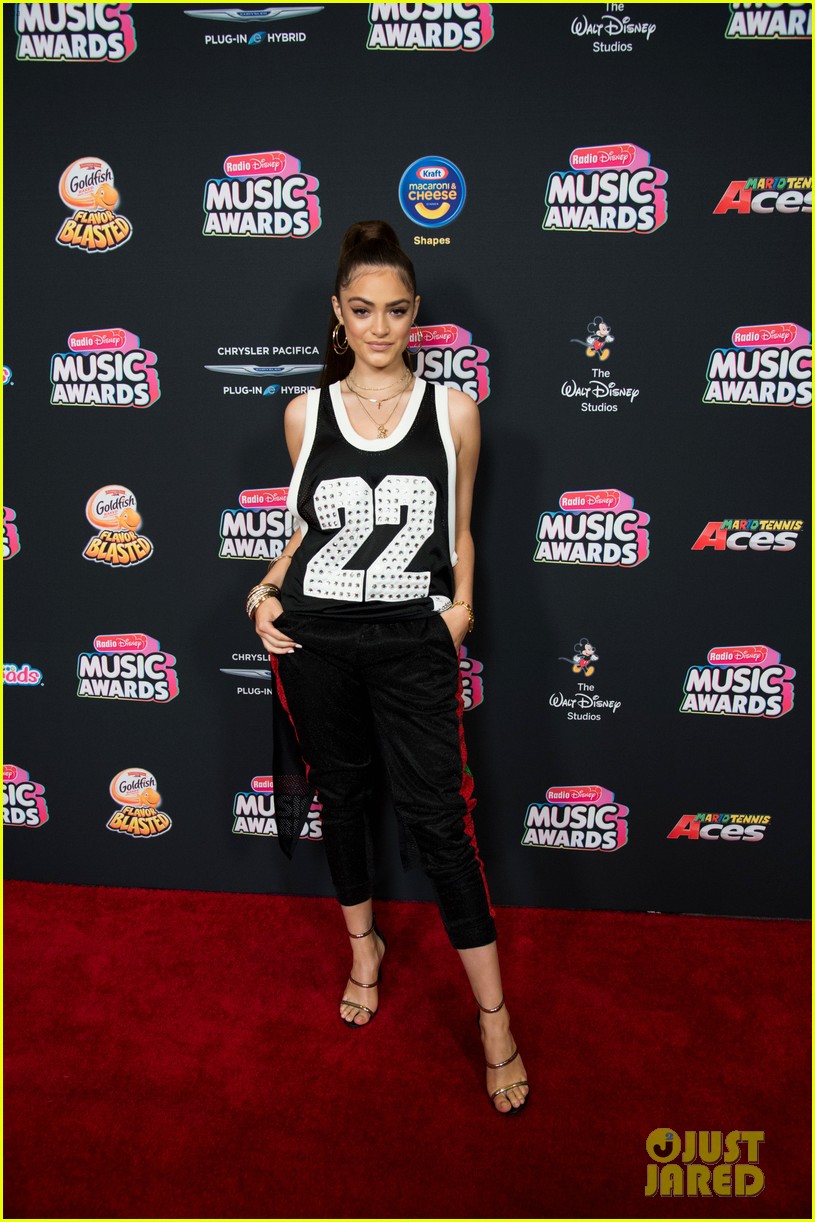 Megan Nicole, Skylar Stecker, & Symon Show Off Their Styles at Radio Disney Music Awards 2018
