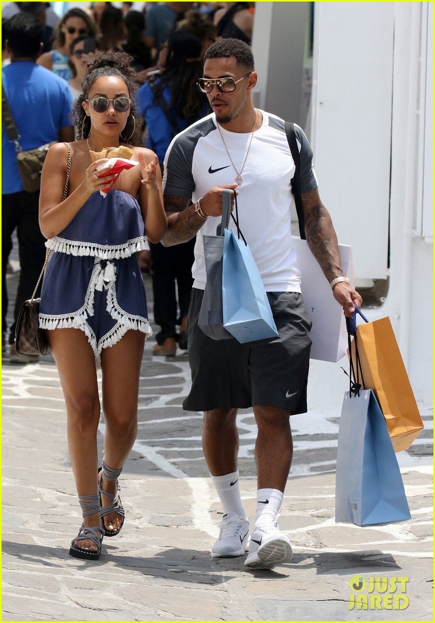 Leigh-Anne Pinnock & Boyfriend Andre Gray Enjoy Mykonos Vacation!