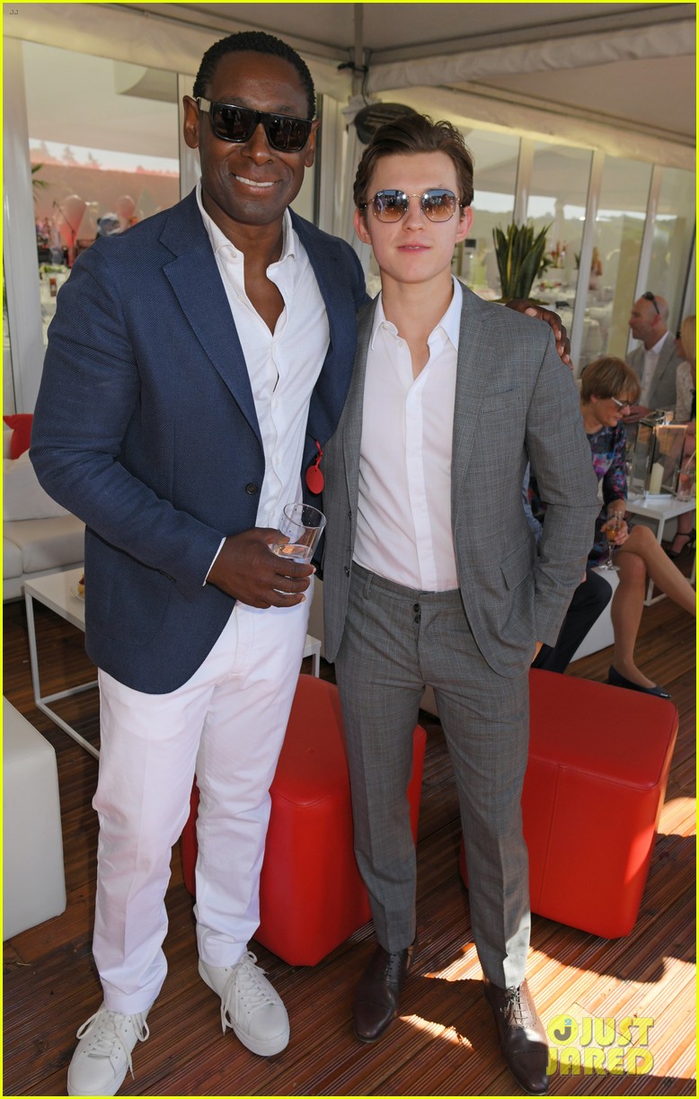 Tom Holland Meets the Royals at Audi Polo Challenge!