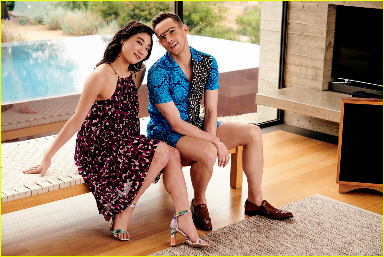 Adam Rippon & Mirai Nagasu Chow Down on Cheeseburgers for New DSW Campaign!