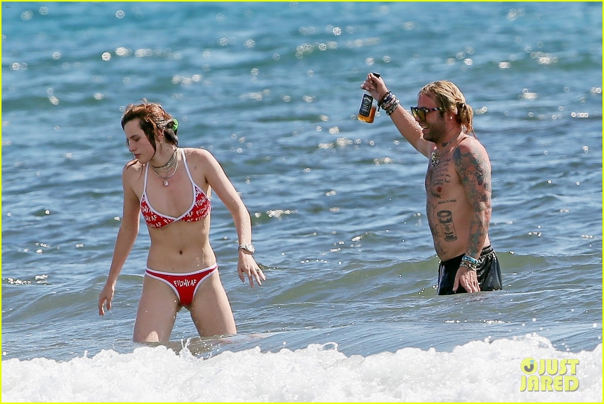Bella Thorne Wears a 'Filthy AF' Bikini in Hawaii