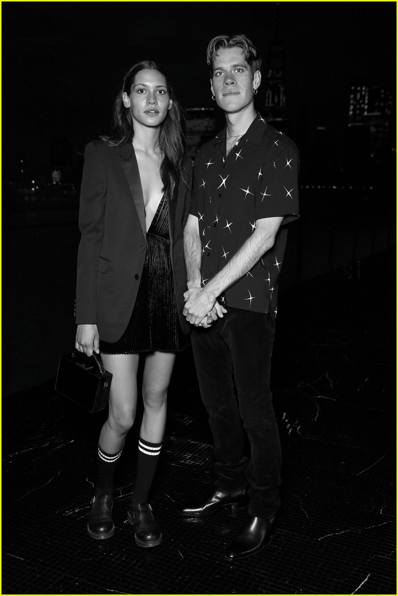 Tommy Dorfman & Charlie Heaton Look Sharp at Saint Laurent Meanswear 2019 Show in NYC!
