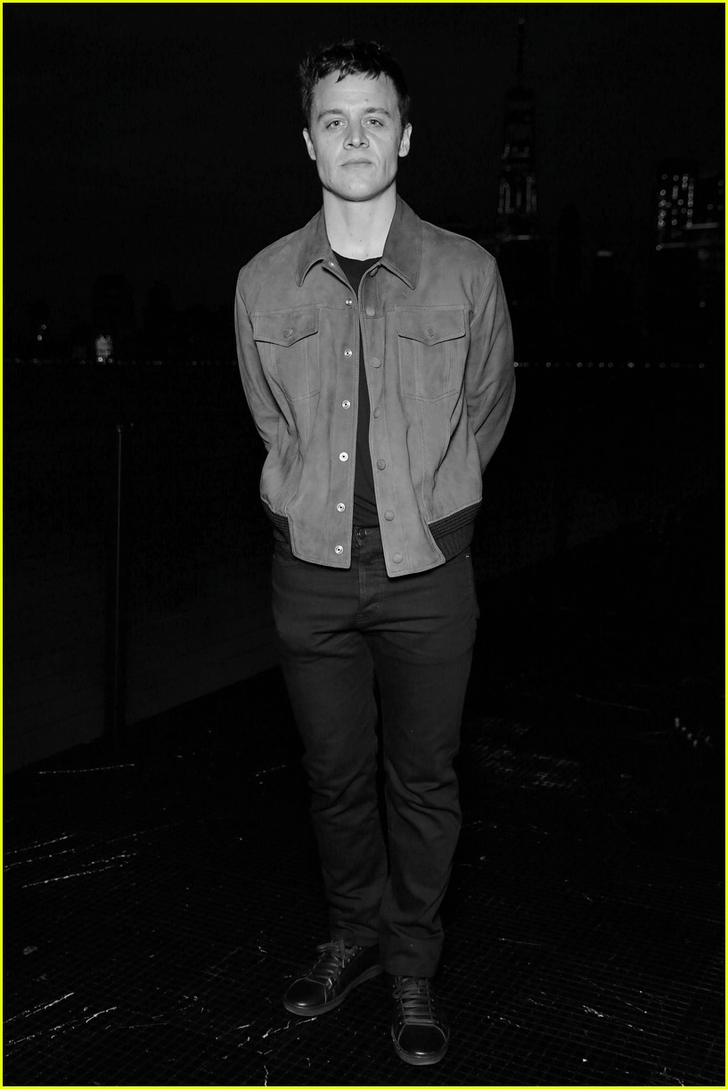 Tommy Dorfman & Charlie Heaton Look Sharp at Saint Laurent Meanswear 2019 Show in NYC!