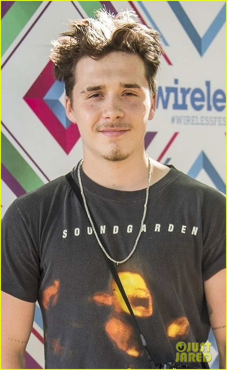 Brooklyn Beckham Rolls Up His Pants at Wireless Festival 2018