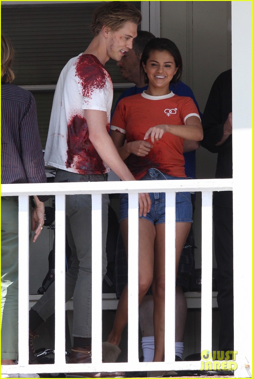 Selena Gomez & Austin Butler Are Filming a Zombie Movie!