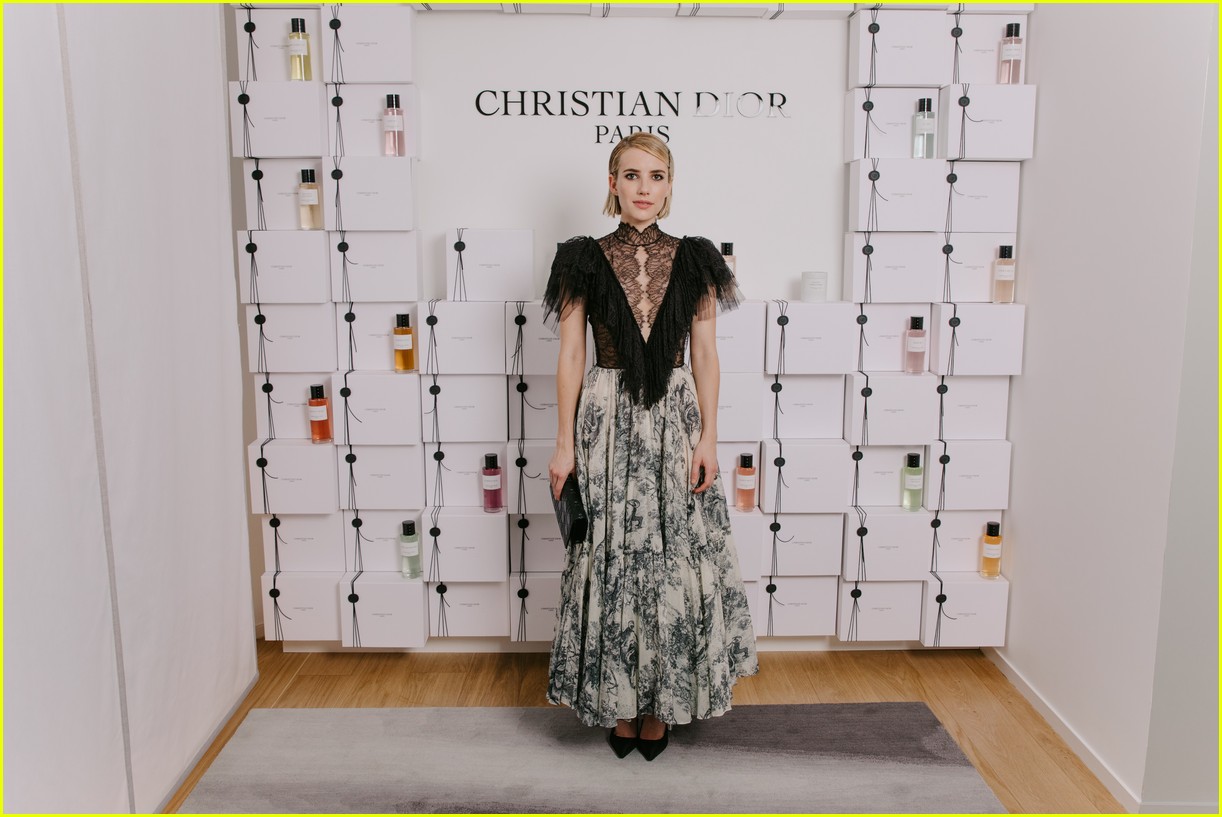 Emma Roberts, Zoey Deutch, & Margaret Qualley Step Out in Style for Dior Dinner