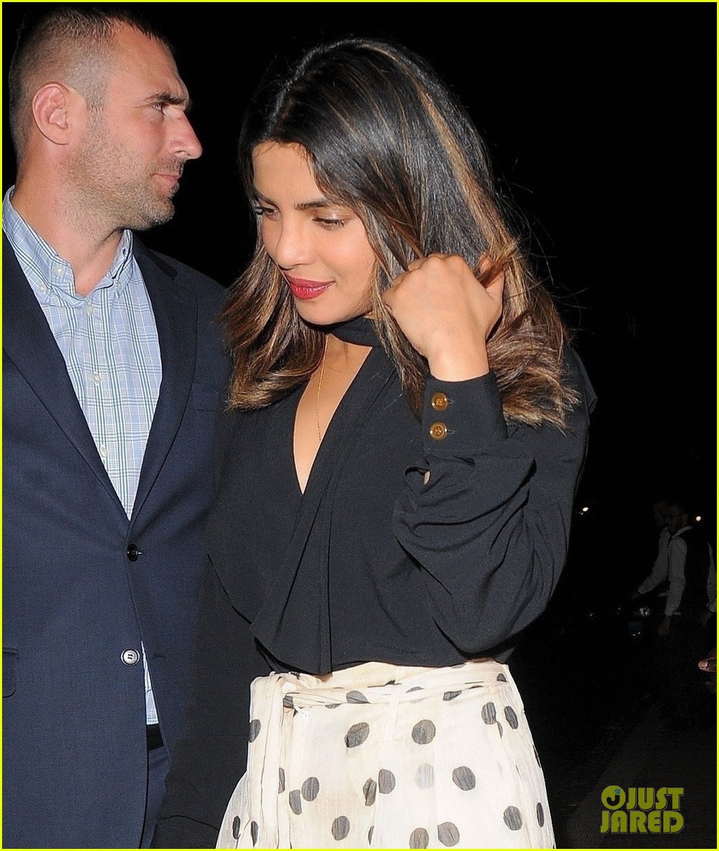 Nick Jonas Enjoys a London Date Night with Priyanka Chopra