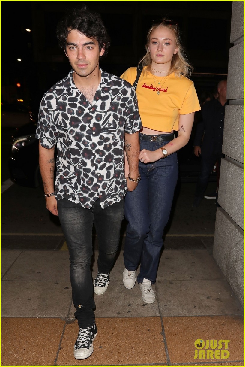 Nick & Joe Jonas Have a Double Date Night in London for Priyanka Chopra's Birthday!
