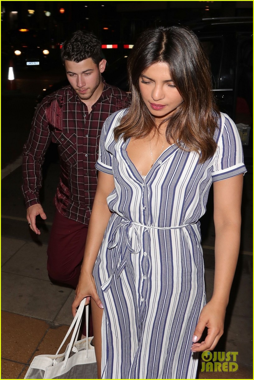 Nick & Joe Jonas Have a Double Date Night in London for Priyanka Chopra's Birthday!