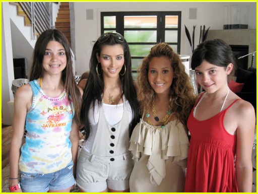 Kendall & Kylie Jenner Strike a Pose at Their Fourth of July 2008 Party!