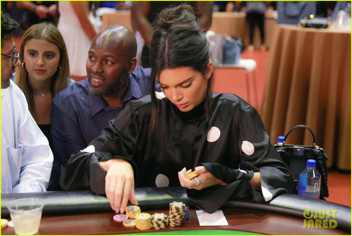 Kendall Jenner Plays In a Poker Tournament for Charity!
