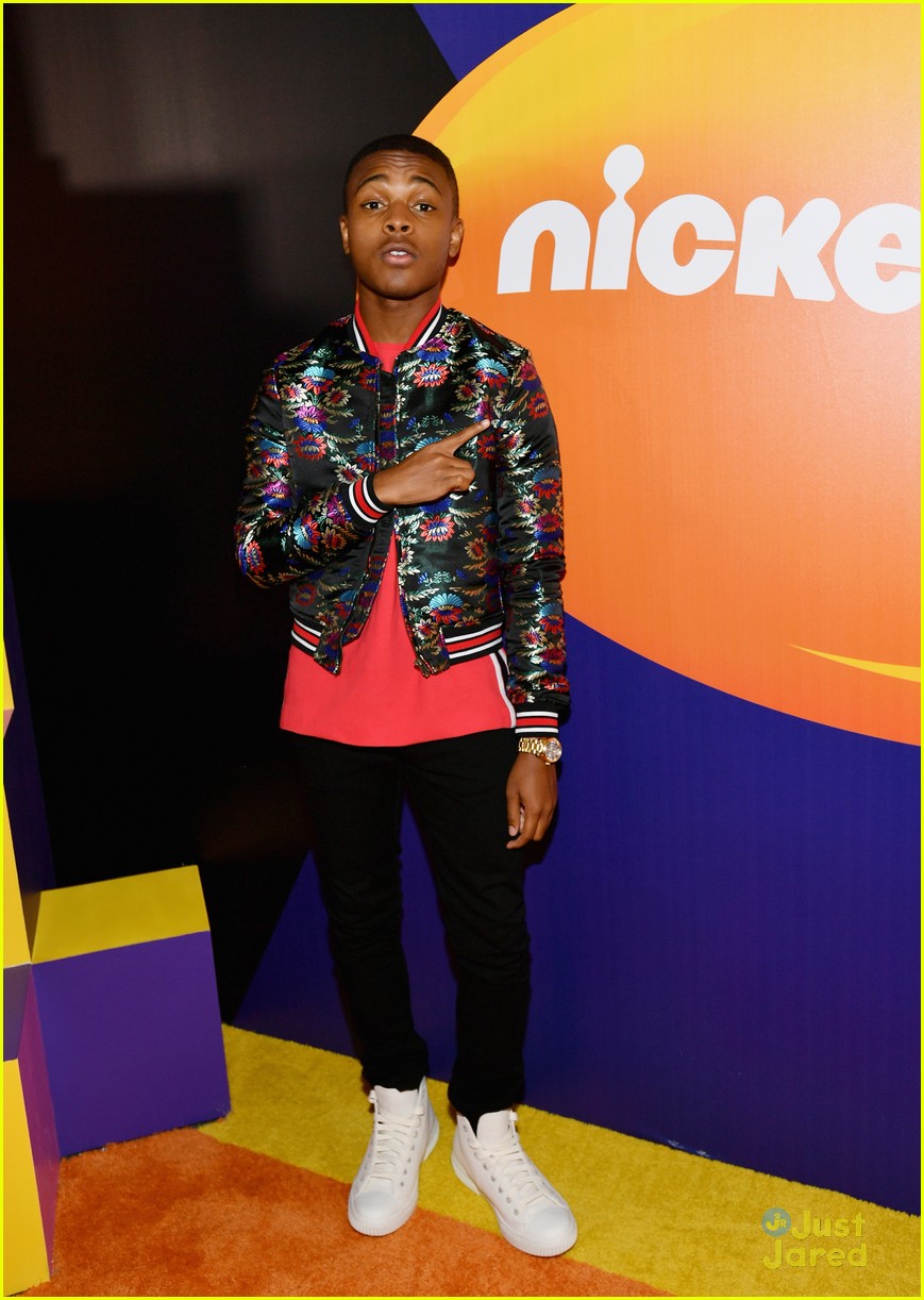 Owen Joyner Celebrates 18th Birthday at Kids' Choice Sports Awards 2018