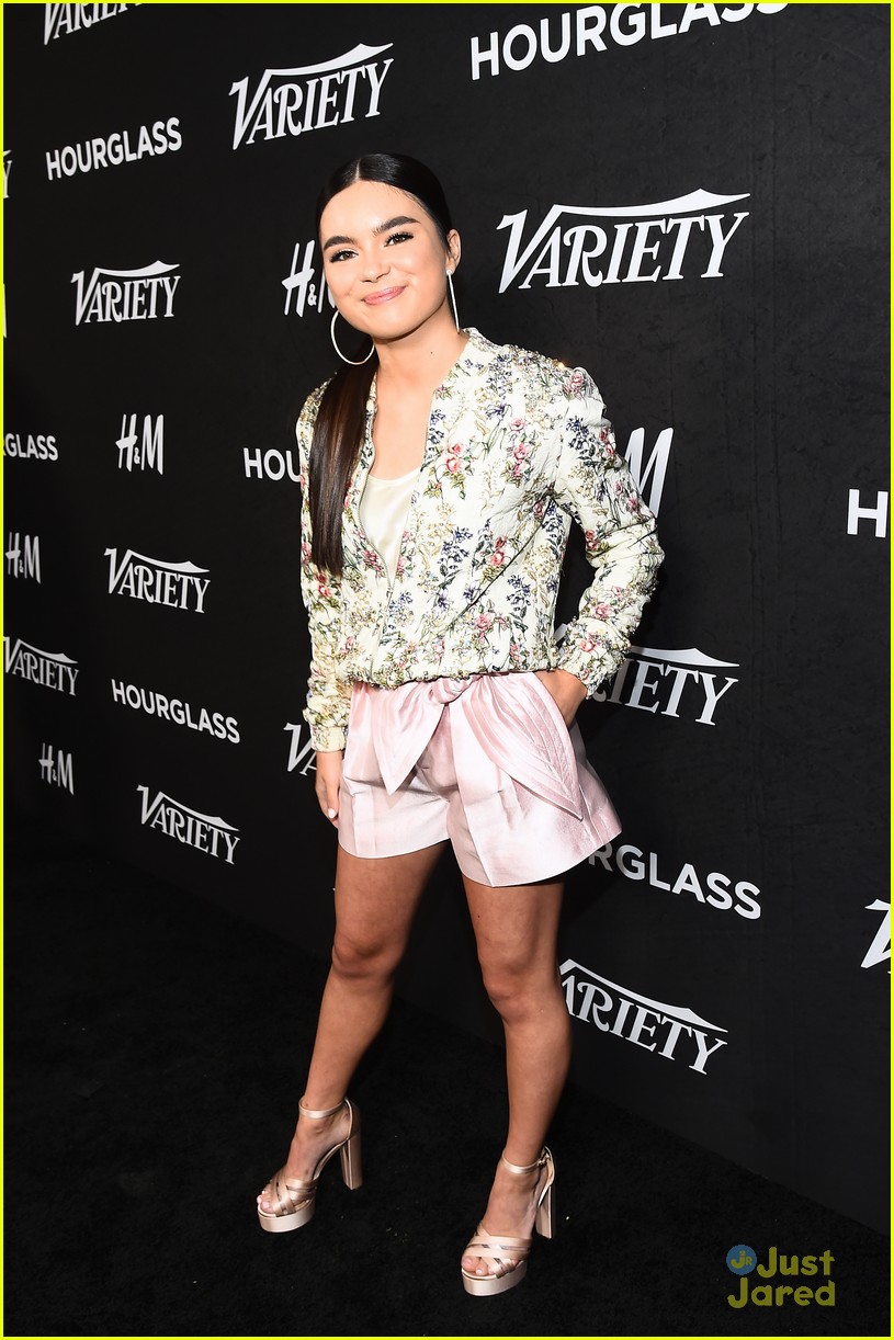 Sofia Wylie Wore The Perfect Knee-High Purple Boots To Variety's Power of Young Hollywood Party