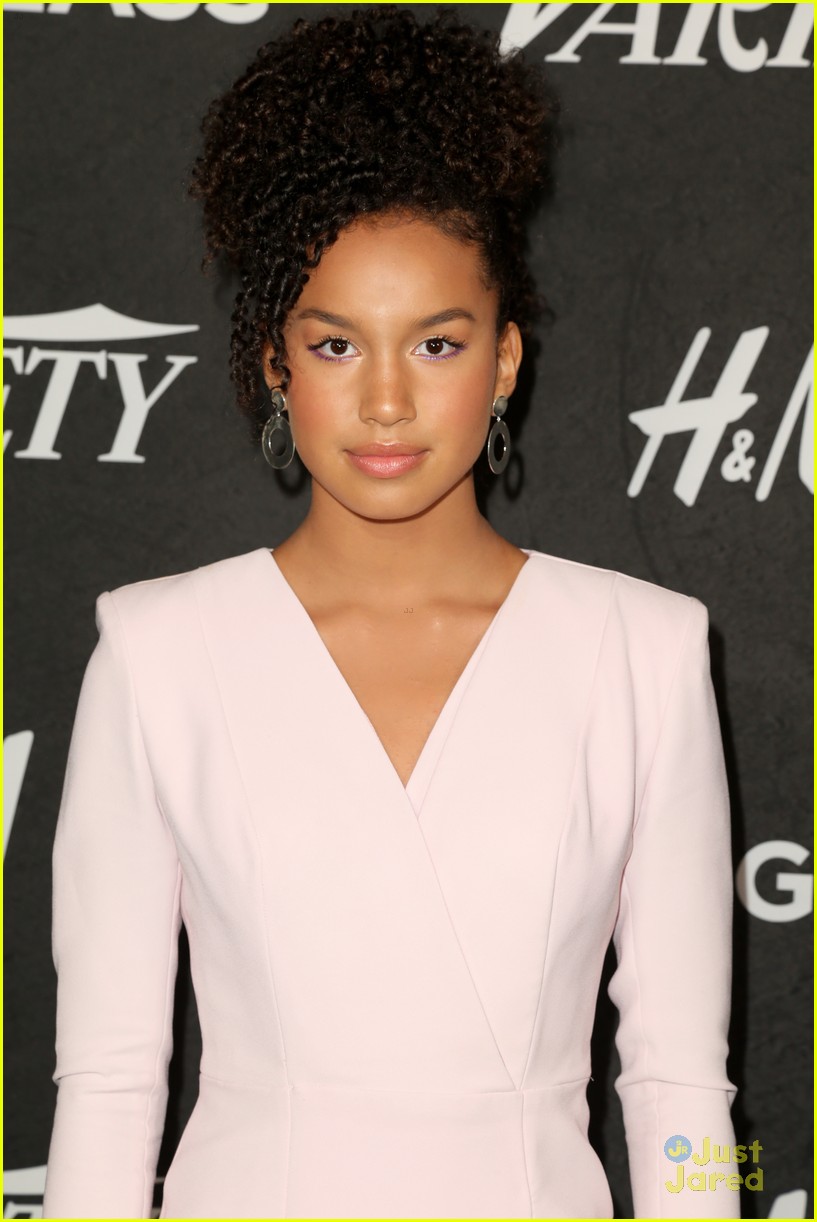 Sofia Wylie Wore The Perfect Knee-High Purple Boots To Variety's Power of Young Hollywood Party