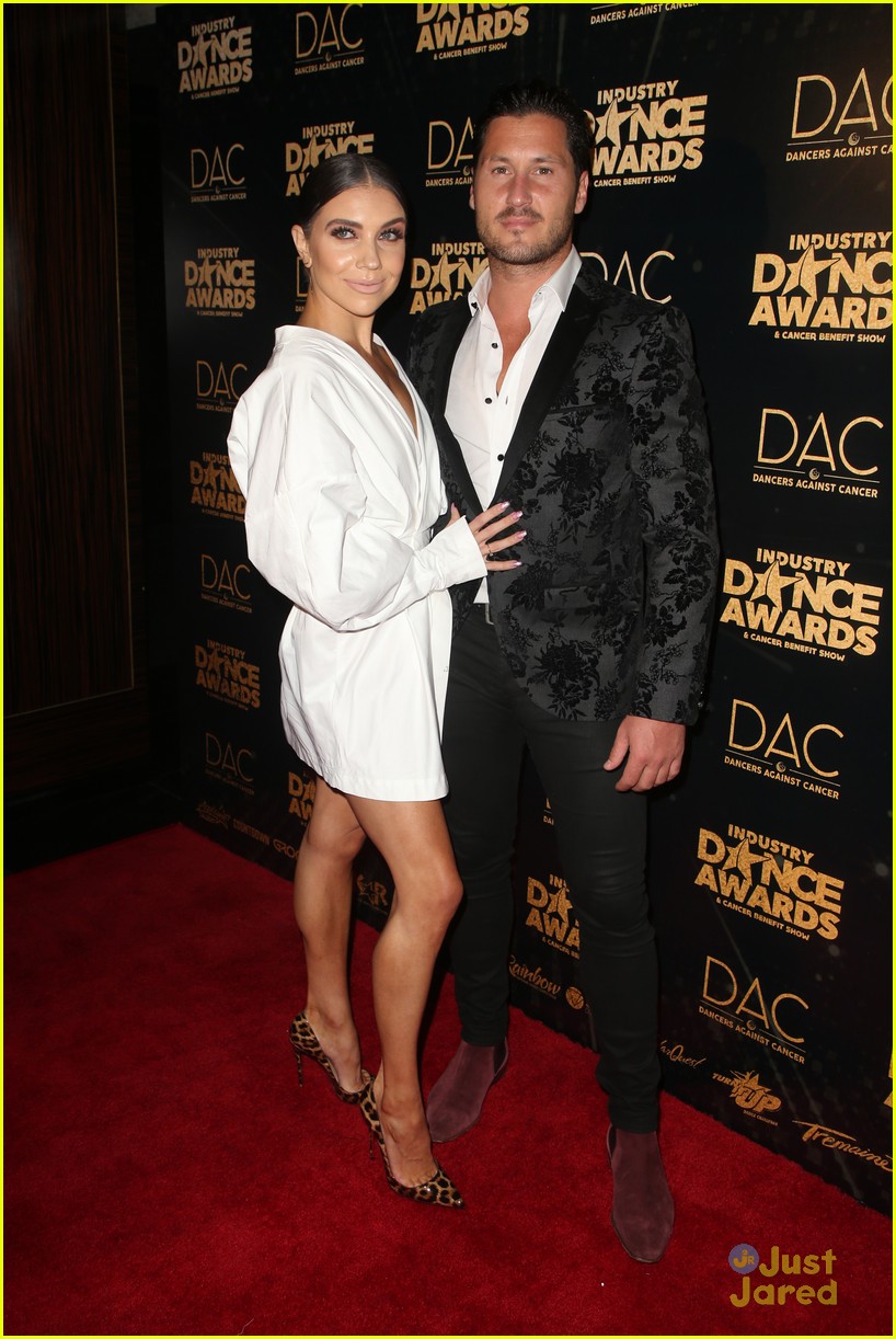 Jenna Johnson & Val Chmerkovskiy Have Cute Date Night Out at Industry Dance Awards 2018