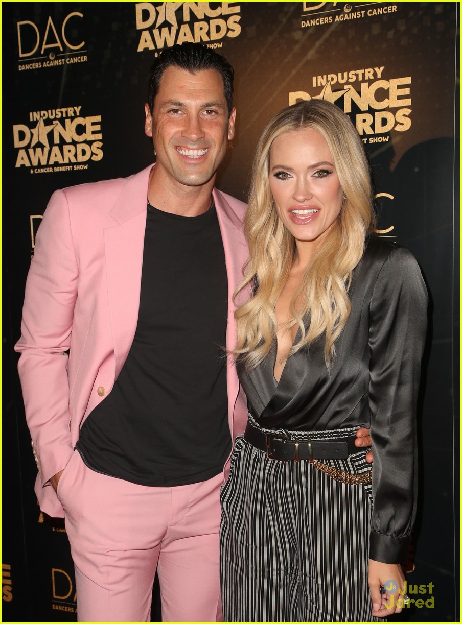Jenna Johnson & Val Chmerkovskiy Have Cute Date Night Out at Industry Dance Awards 2018