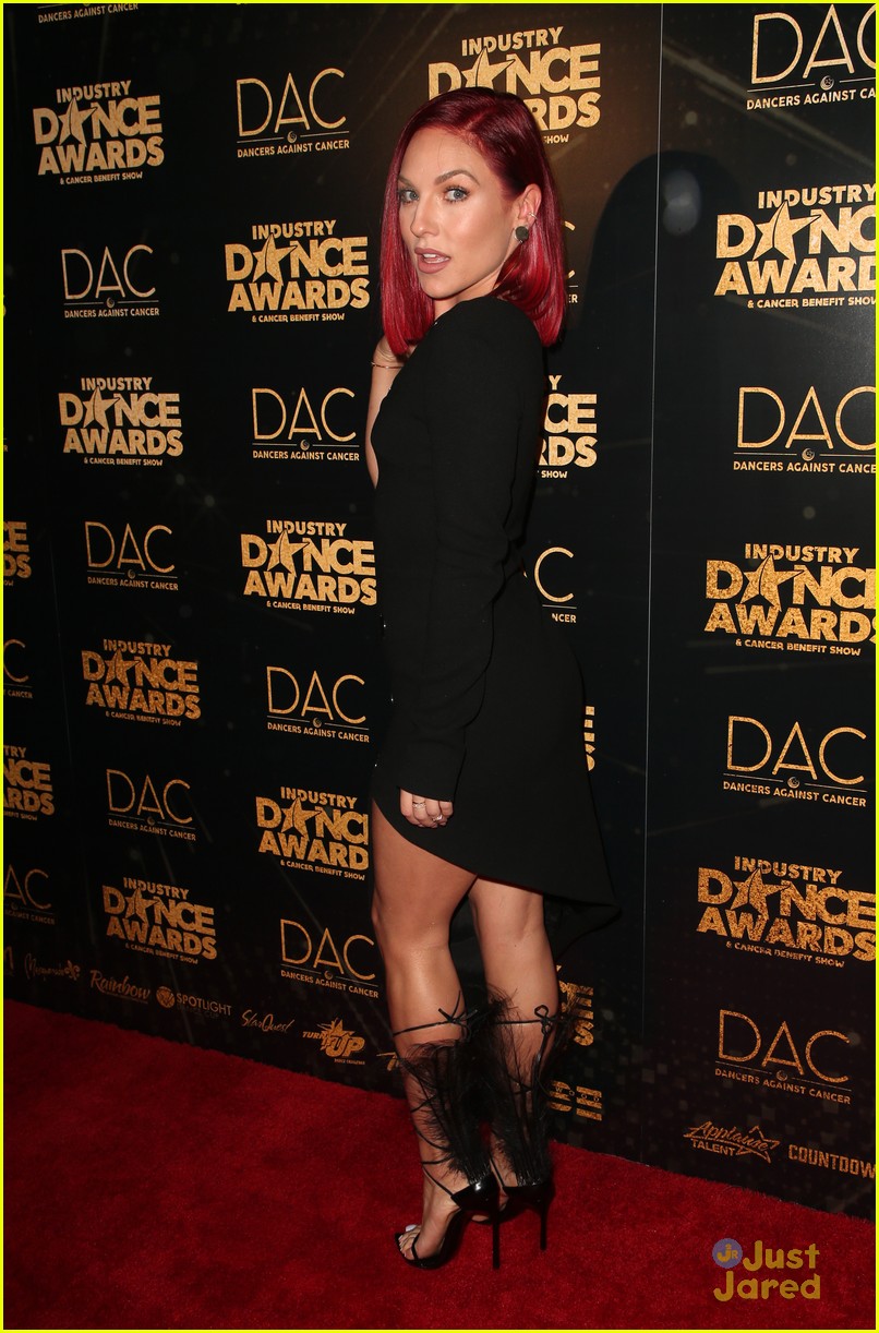 Jenna Johnson & Val Chmerkovskiy Have Cute Date Night Out at Industry Dance Awards 2018