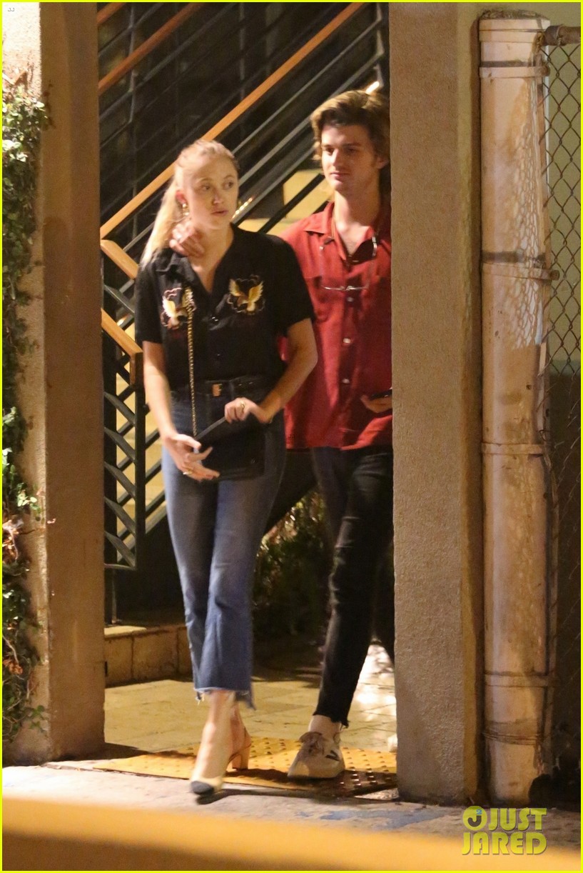 Joe Keery & Maika Monroe Couple Up for Night Out Together!