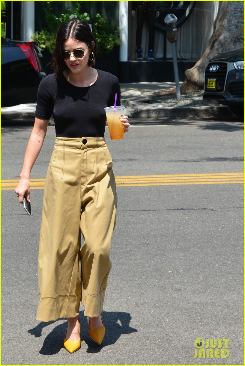 Lucy Hale & Jordyn Woods Attend New Kate Somerville Skincare Product Launch