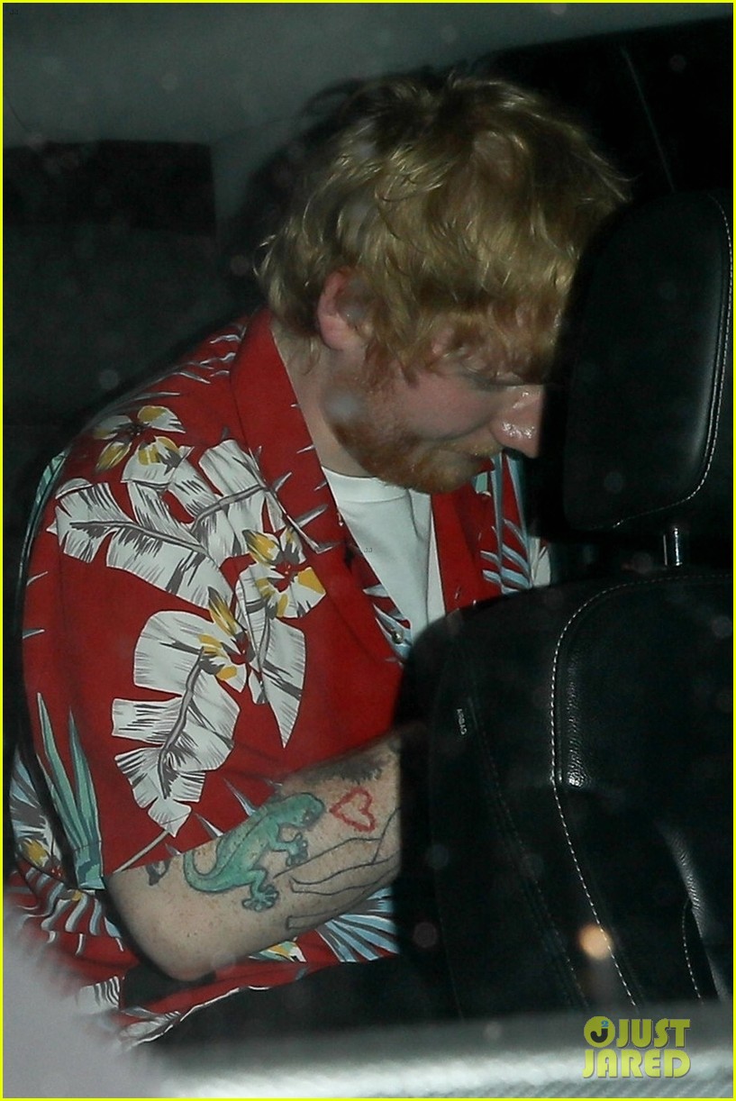 Ed Sheeran & Fiancee Cherry Seaborn Go On Double Date with 'Friends' Actress!