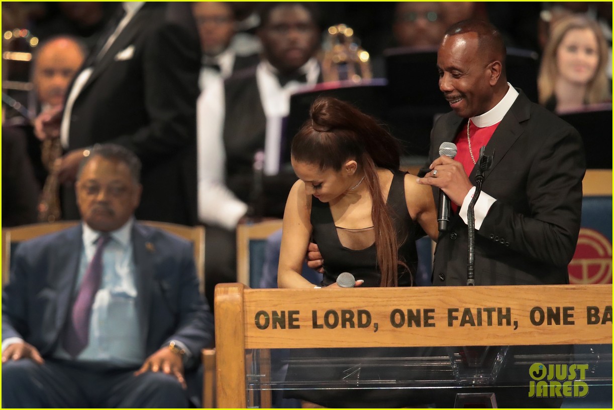 Ariana Grande Gets Apology for Bishop for Inappropriate Touching & Taco Bell Joke