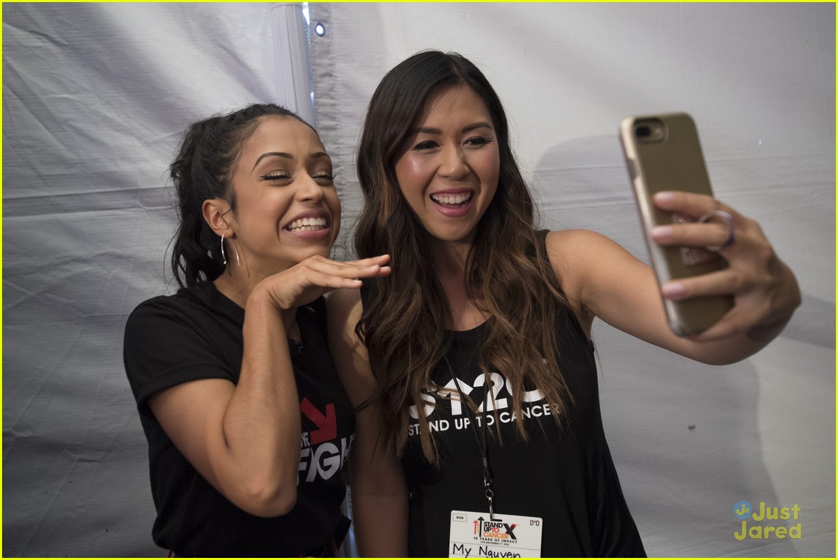 Candice Patton & Maddie Ziegler Join Brenda Song & Tyler Posey at Stand Up 2 Cancer's Digital Live Show