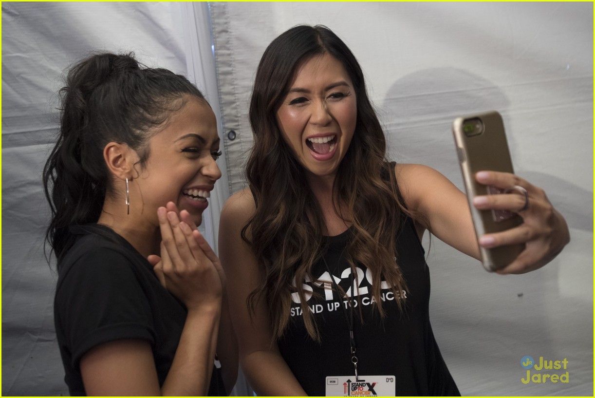 Candice Patton & Maddie Ziegler Join Brenda Song & Tyler Posey at Stand Up 2 Cancer's Digital Live Show