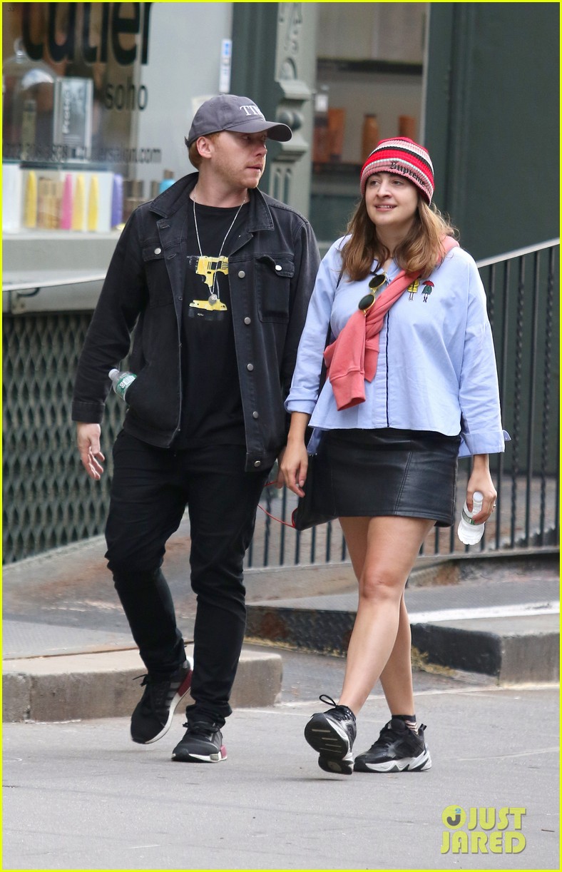 Rupert Grint Spends Time with Longtime Love Georgia Groome in NYC!