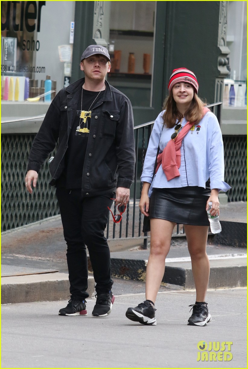 Rupert Grint Spends Time with Longtime Love Georgia Groome in NYC!