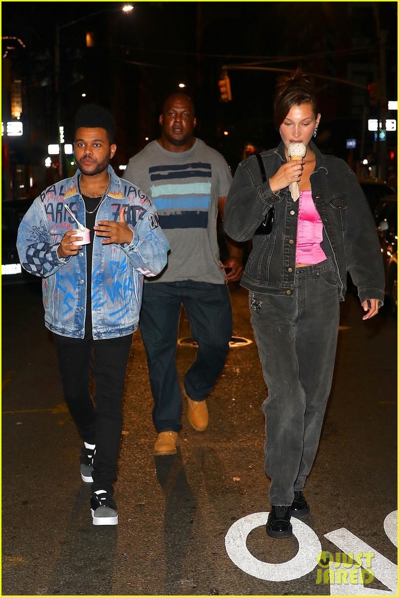Bella Hadid Goes On an Ice Cream Date with The Weeknd!