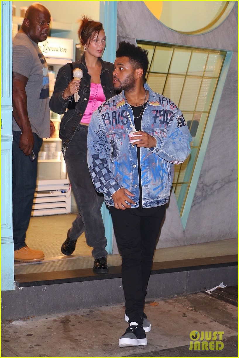 Bella Hadid Goes On an Ice Cream Date with The Weeknd!