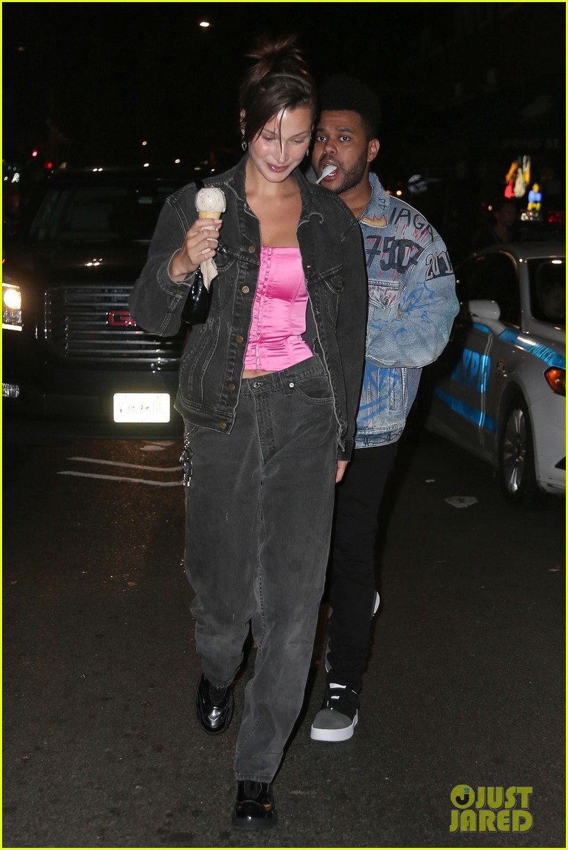 Bella Hadid Goes On an Ice Cream Date with The Weeknd!