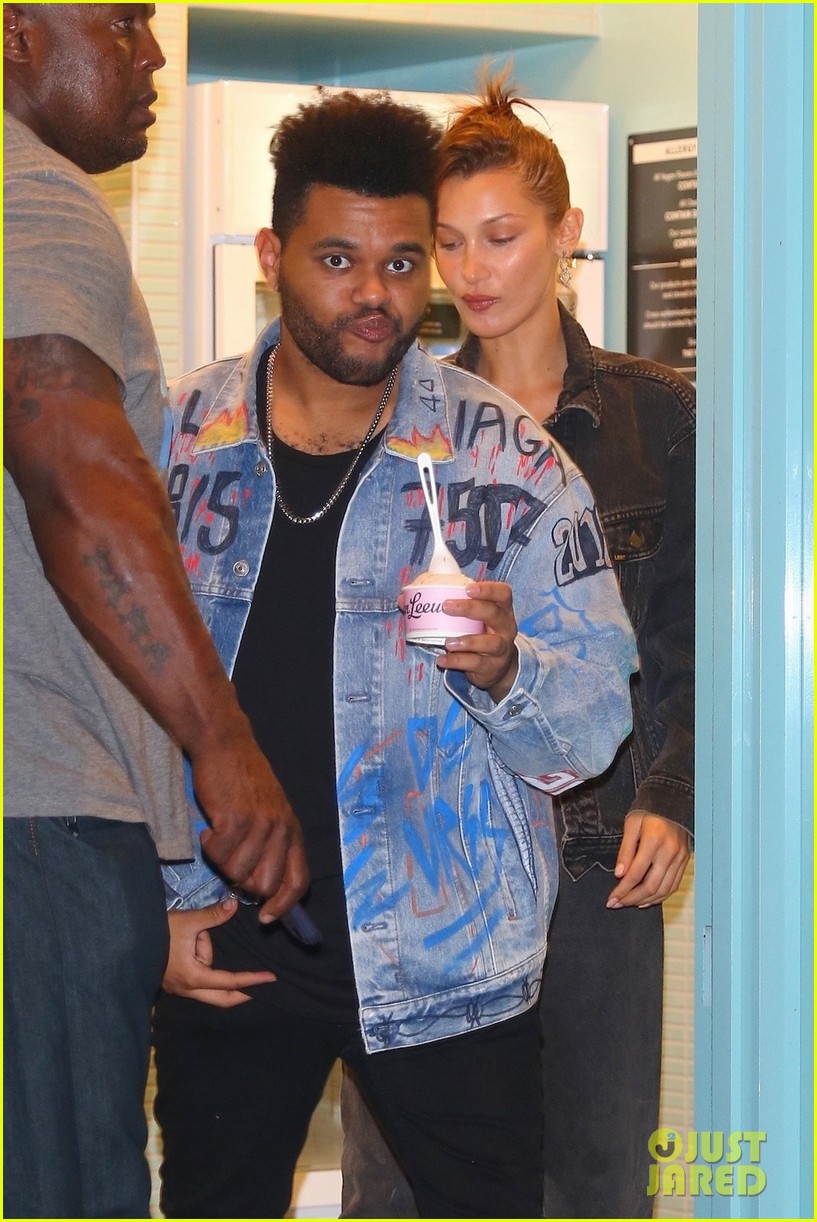 Bella Hadid Goes On an Ice Cream Date with The Weeknd!