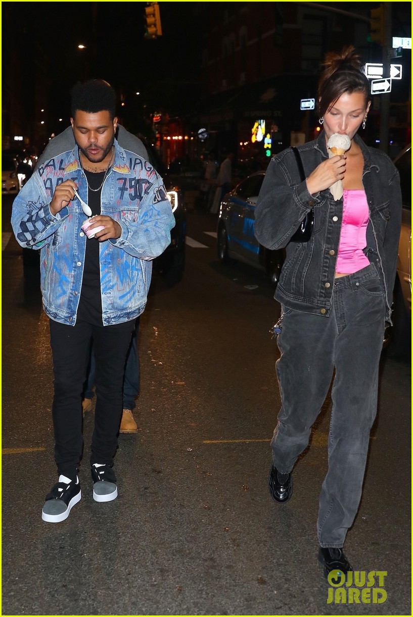 Bella Hadid Goes On an Ice Cream Date with The Weeknd!