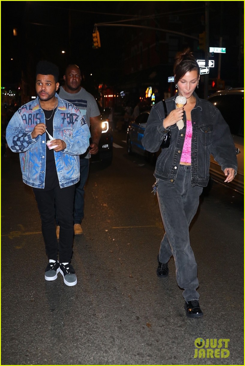 Bella Hadid Goes On an Ice Cream Date with The Weeknd!
