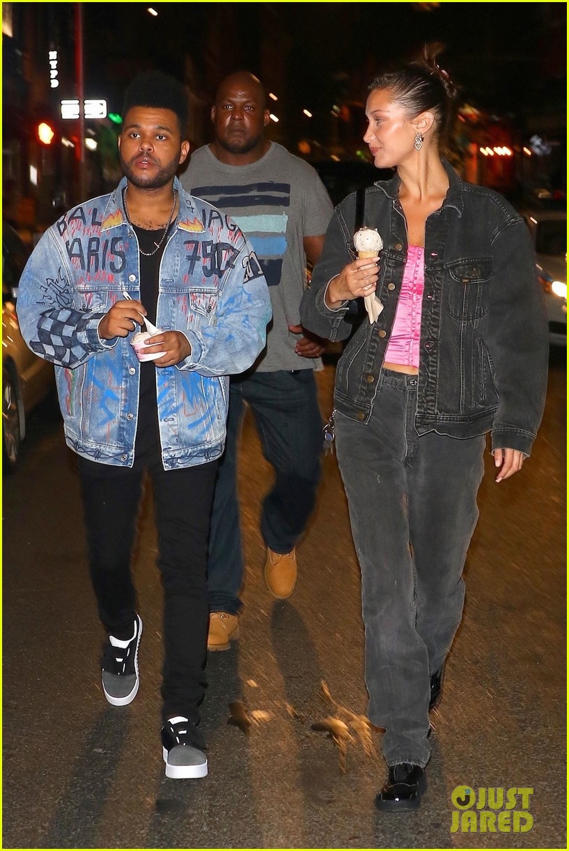 Bella Hadid Goes On an Ice Cream Date with The Weeknd!